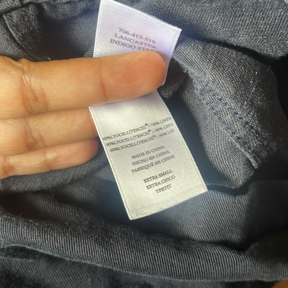 Rails Lancaster Navy Star Utility Jacket size XS Full Zipper - Picture 4 of 4